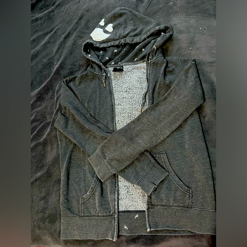 Size L Insomniac rave official merchandise zip up hoodie